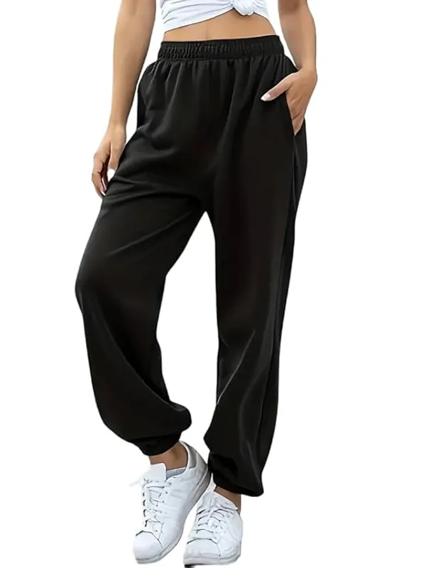 0_Klowvila_fashion__Womens_Regular_Fit_Track_Pants_–Jogger_Cotton_Blend_with_Elastic_Waistband_&_Pockets