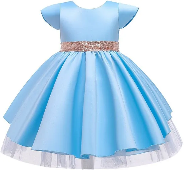 Sky_Blue_Satin_Premium_Fit_And_Flare_Dress_For_Girls