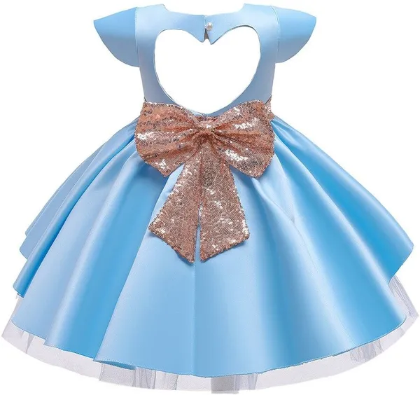 Sky_Blue_Satin_Premium_Fit_And_Flare_Dress_For_Girls