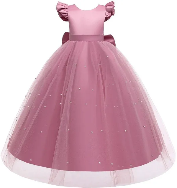 Piyaju_Net_Premium_Fit_And_Flare_Dress_For_Girls
