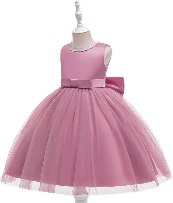 Piyaju_Net_Premium_Fit_And_Flare_Dress_For_Girls