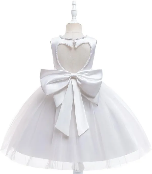 White_Net_Premium_Fit_And_Flare_Dress_For_Girls