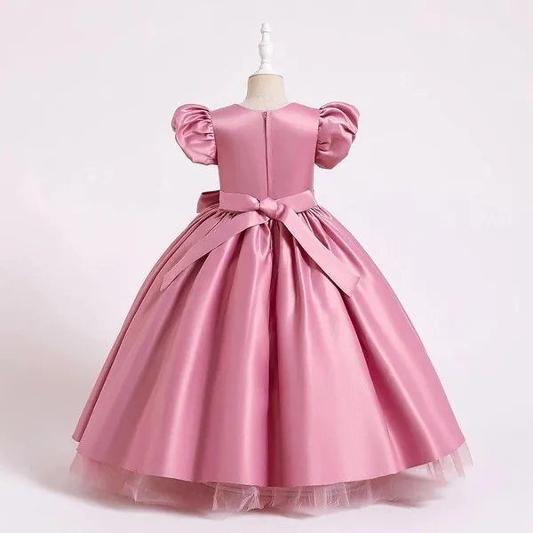 Piyaju_Net_Premium_Fit_And_Flare_Dress_For_Girls