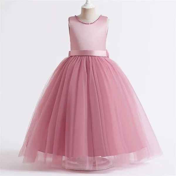 Piyaju_Net_Premium_Fit_And_Flare_Dress_For_Girls