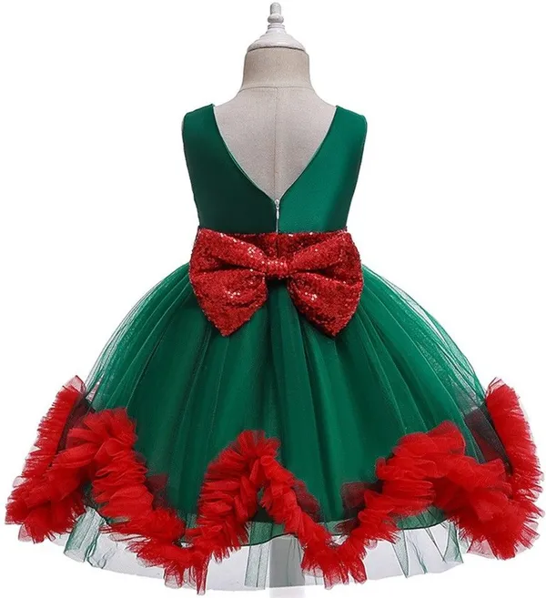 Green_Net_Premium_Fit_And_Flare_Dress_For_Girls