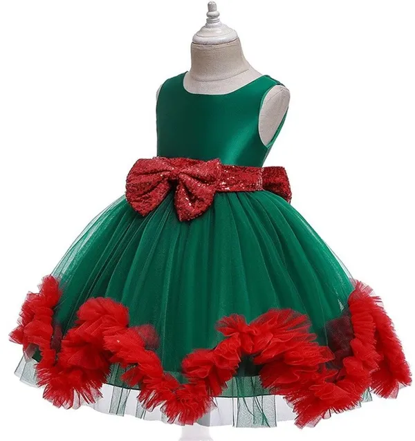 Green_Net_Premium_Fit_And_Flare_Dress_For_Girls