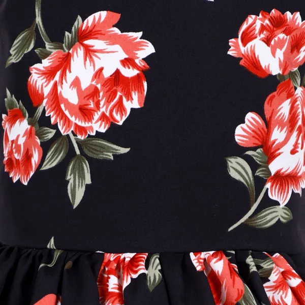 Black_Crepe_Premium_Fit_And_Flare_Dress_For_Girls_(Pack_Of_2)