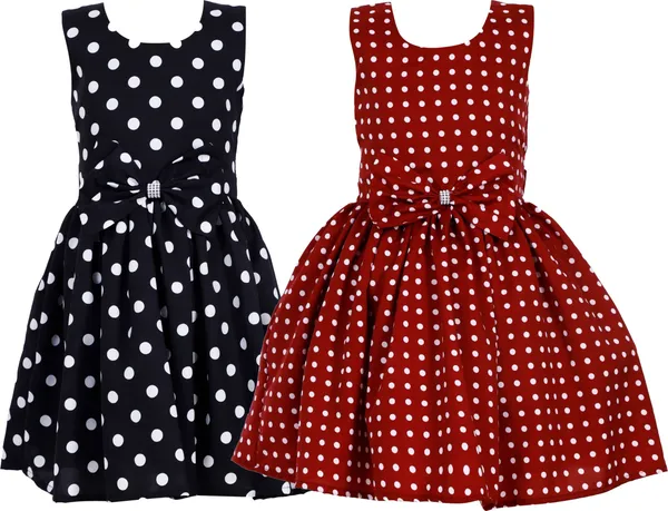 Black_And_Maroon_Crepe_Premium_Fit_And_Flare_Dress_For_Girls_(Pack_Of_2)