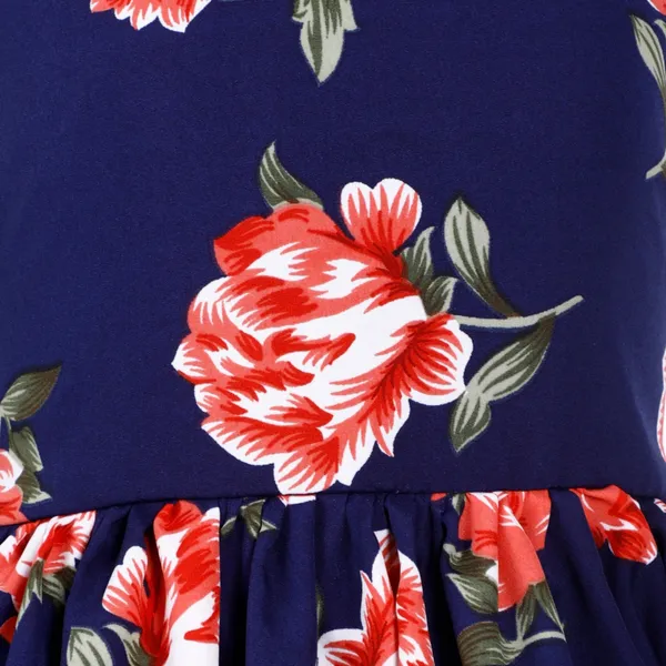 Black_And_Navy_Crepe_Premium_Fit_And_Flare_Dress_For_Girls_(Pack_Of_2)
