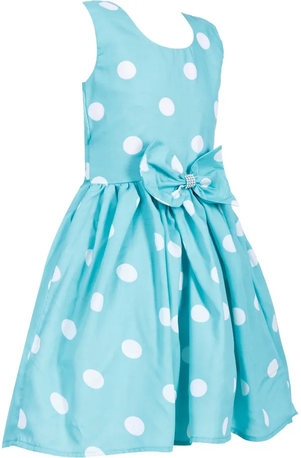 Black_And_Sea_Green_Crepe_Premium_Fit_And_Flare_Dress_For_Girls_(Pack_Of_2)