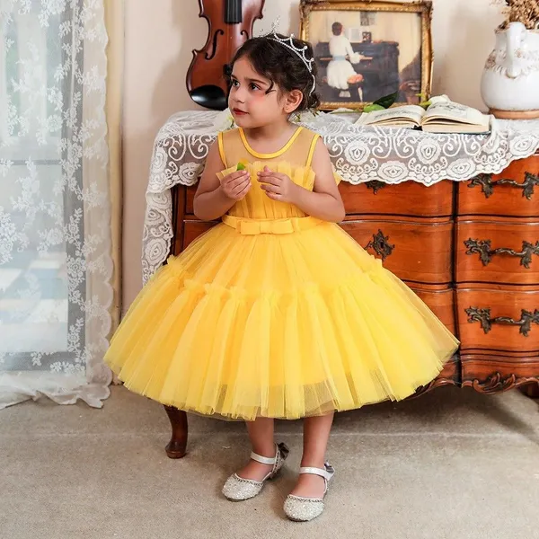 Yellow_Satin_Premium_Fit_And_Flare_Dress_For_Girls