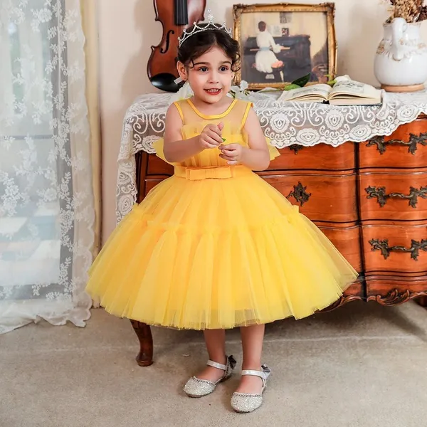 Yellow_Satin_Premium_Fit_And_Flare_Dress_For_Girls