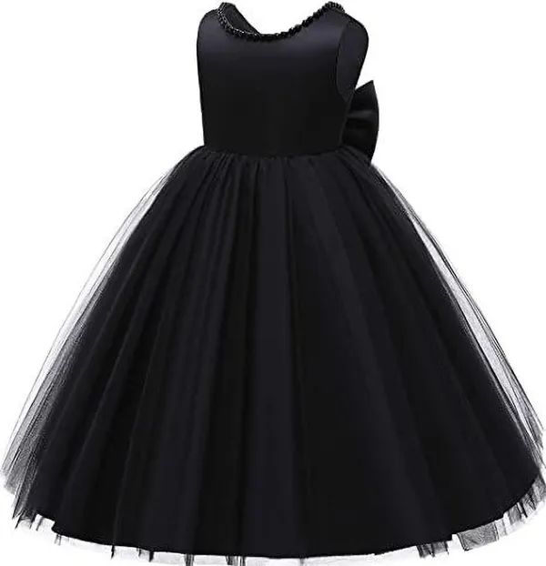 Black_Satin_Premium_Gown_Dress_For_Girls