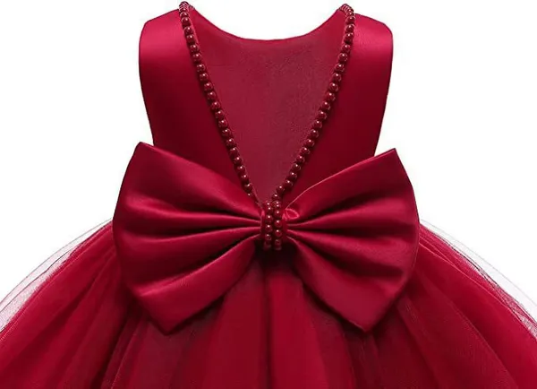 Maroon_Satin_Premium_Gown_Dress_For_Girls