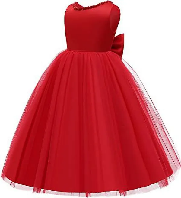 Red_Satin_Premium_Gown_Dress_For_Girls