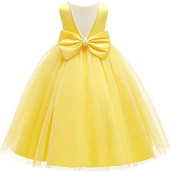 Yellow_Satin_Premium_Gown_Dress_For_Girls
