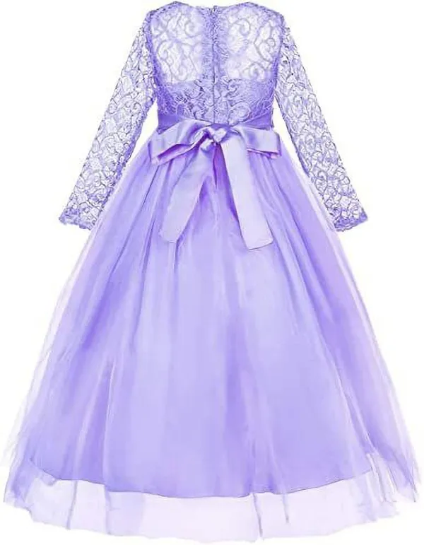 Lavender_Satin_Premium_Gown_Dress_For_Girls