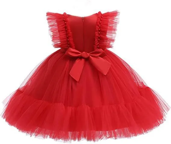 Red_Satin_Premium_Fit_And_Flare_Dress_For_Girls