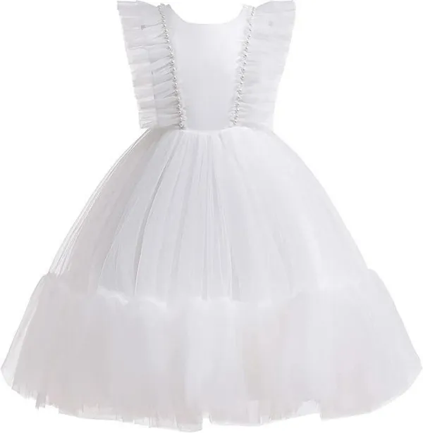White_Satin_Premium_Fit_And_Flare_Dress_For_Girls