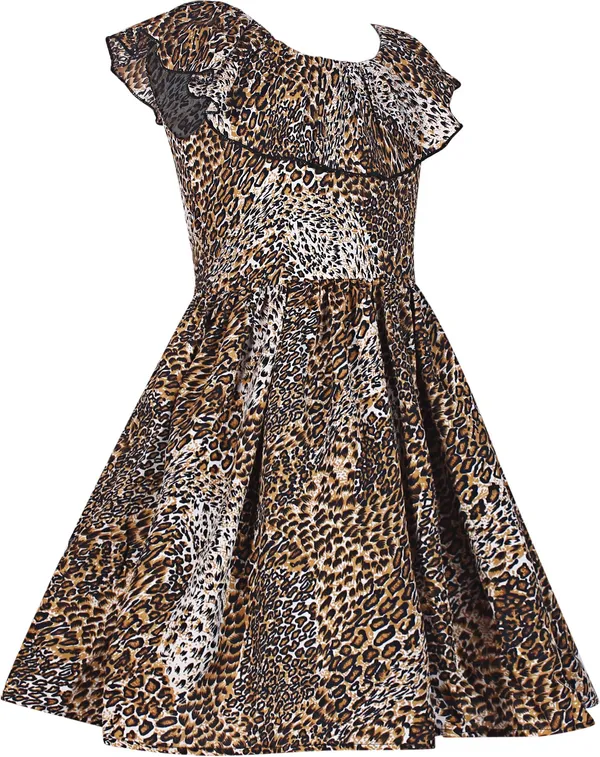 Cheetah_Crepe_Premium_Fit_And_Flare_Dress_For_Girls
