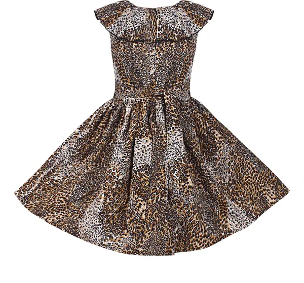 Cheetah_Crepe_Premium_Fit_And_Flare_Dress_For_Girls