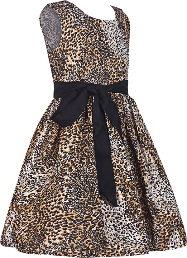 Cheetah_Crepe_Premium_Fit_And_Flare_Dress_For_Girls