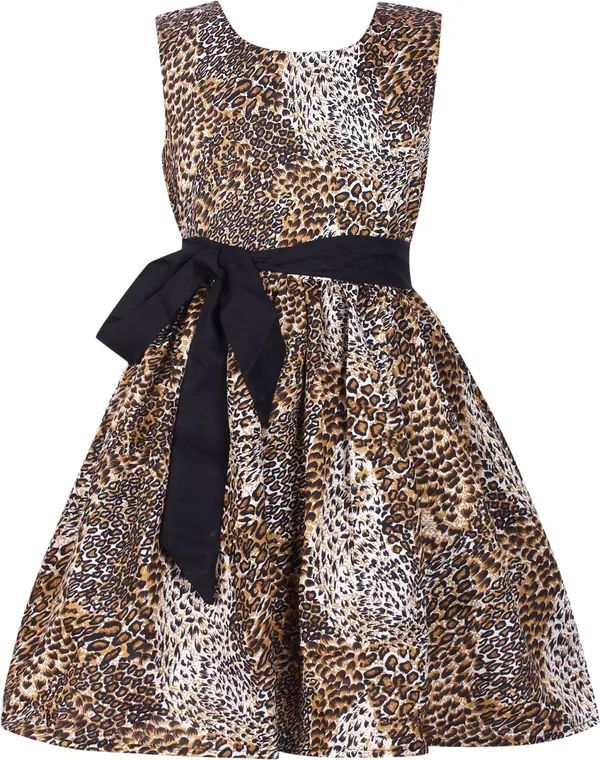 Cheetah_Crepe_Premium_Fit_And_Flare_Dress_For_Girls