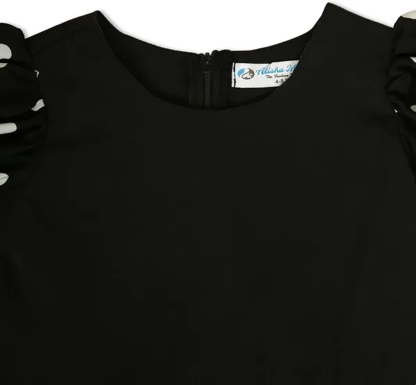 Black_Crepe_Premium_Fit_And_Flare_Dress_For_Girls