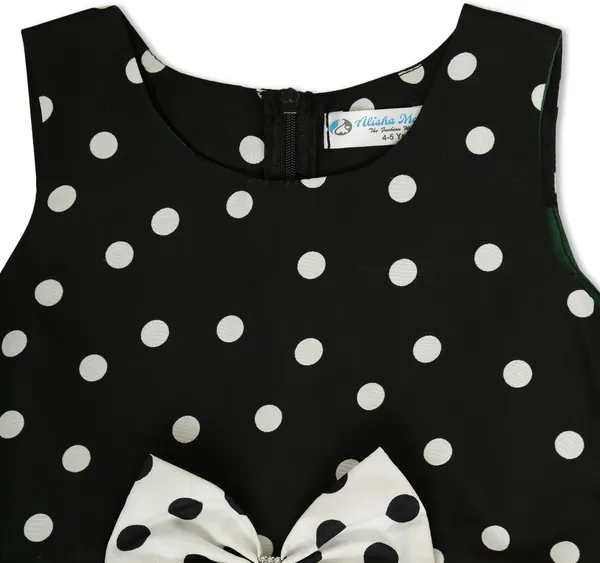 Black_Crepe_Premium_Fit_And_Flare_Dress_For_Girls