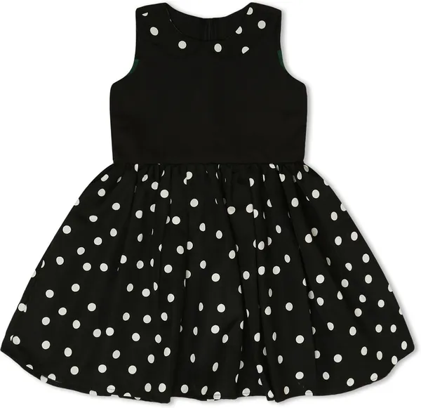 Black_Crepe_Premium_Fit_And_Flare_Dress_For_Girls