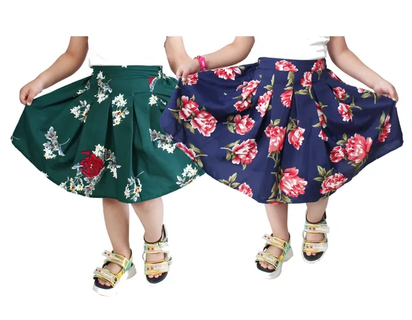 Klowvila_Fashion_Kids_Polycrape_casual_Pack_of_2_Skirt