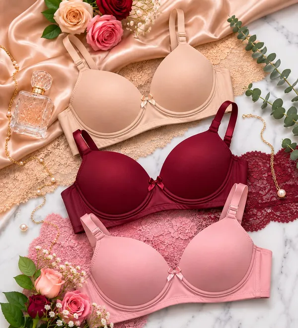 Klowvila_Fashion_Light_Padded_3_Pc_Bra_Combo_I_Padded_Bra_I_Cotton_Bra_I_Girls_Innerware_I_Undergarment_(_Pack_of_3pcs_)