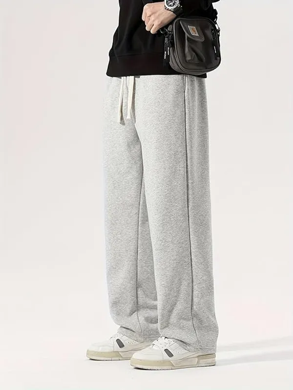 Klowvila_Fashion_Men's_Trouser–Loose_Fit_Polycotton_with_Elastic_Waistband_&_Pockets