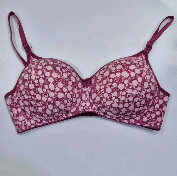 Klowvila_Fashion_Women's_Cotton_Blend_Lightly_Padded_Non-Wired_Full_Coverage_T-Shirt_Bra_Combo_Pack_of_3