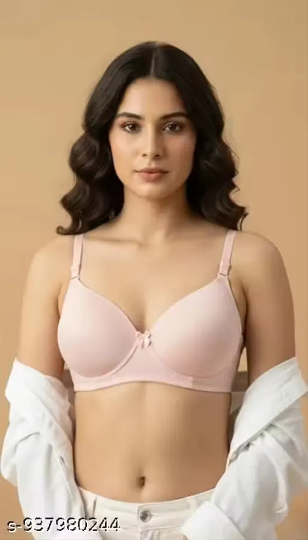 Klowvila_Fashion_Women's_Lycra_Padded_Non_Wired_Regular_Bra_Combo_(Pack_of_2)__
