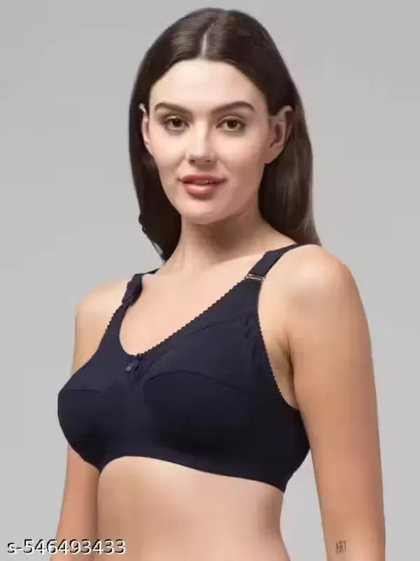 Klowvila_Fashion__Women's_Cotton_Blend_Minimizer_C_Cup_Non-Padded_Heavy_Bust_Full_Coverage_Non-Wired_Seamless__T-Shirt_Bra_Combo_Pack_of_3