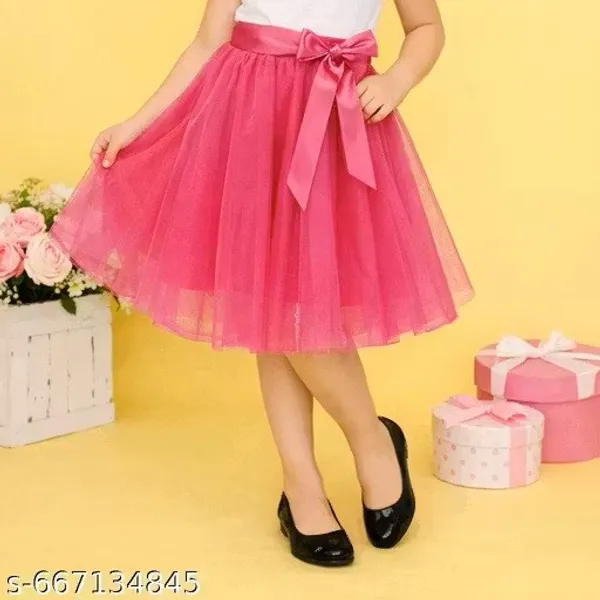 Klowvila__Faishion_kids_Party_Wear_Net_Skirt
