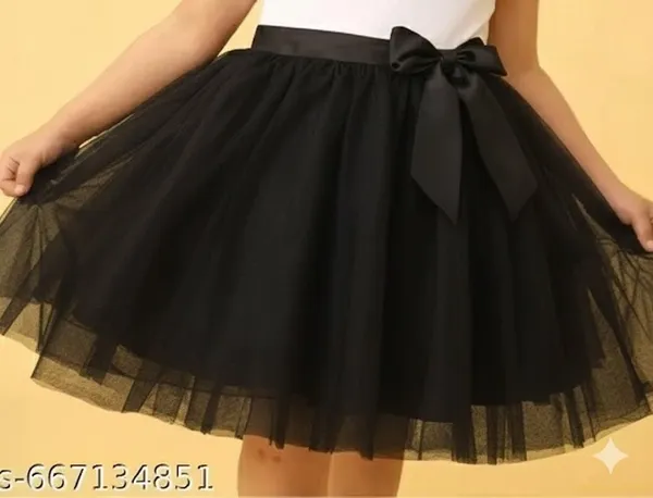 Klowvila__Faishion_kids_Party_Wear_Net_Skirt