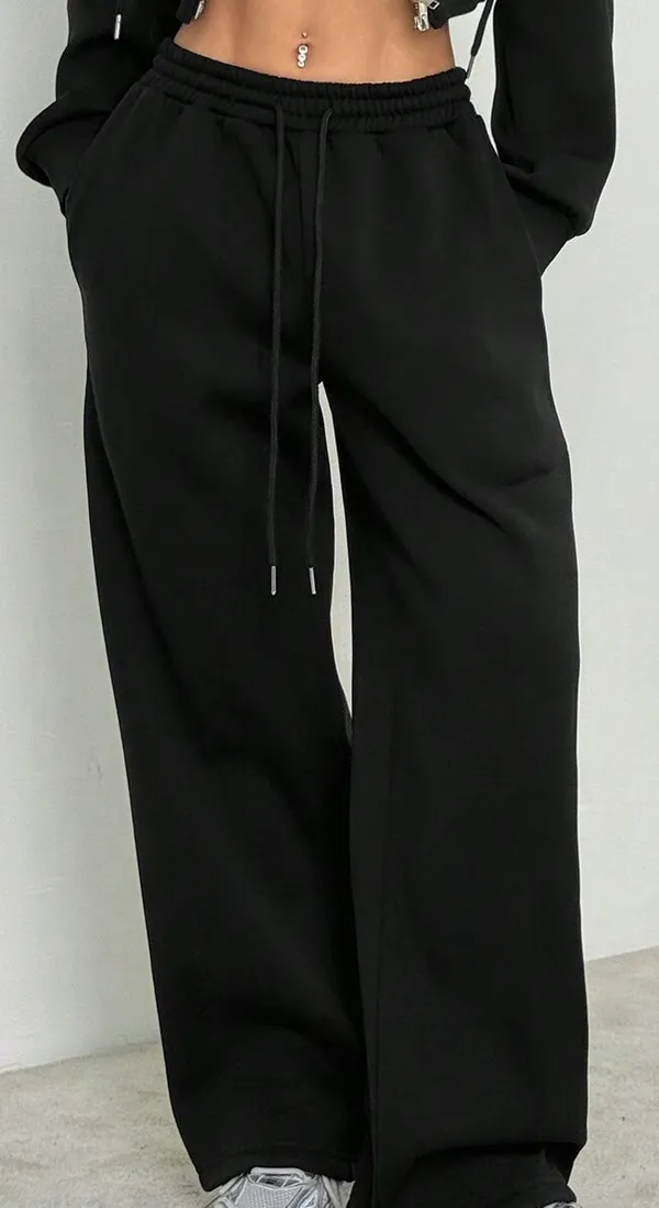 Klowvila_fashion__Womens_Regular_Fit_Track_Pants_–Loose_Fit_Cotton_Blend_with_Elastic_Waistband_&_Pockets
