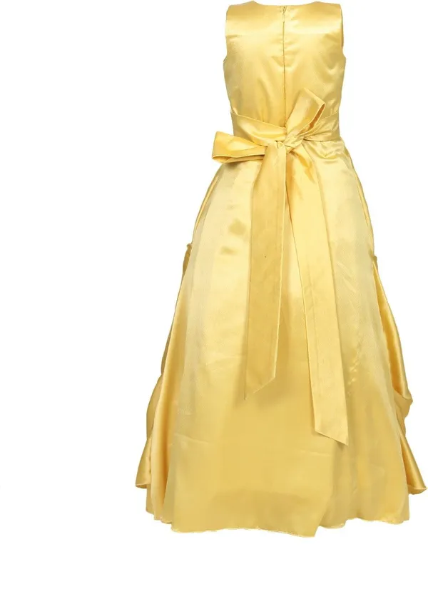 Gold_Satin_Premium_Gown_Dress_For_Girls