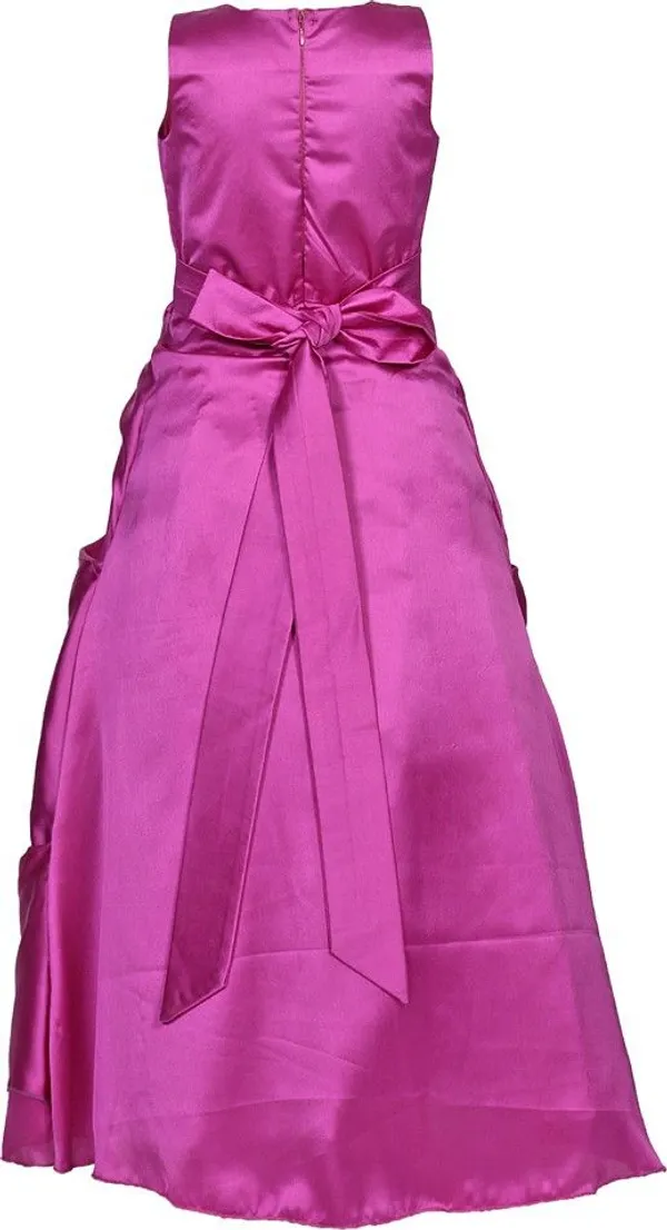 Purple_Satin_Cotton_Linen_Cotton_Blend_Premium_Gown_Dress_For_Girls
