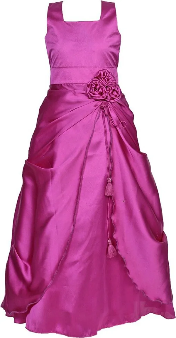 Purple_Satin_Cotton_Linen_Cotton_Blend_Premium_Gown_Dress_For_Girls
