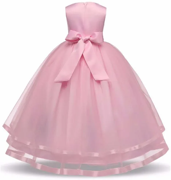 Baby_Pink_Satin_Cotton_Blend_Premium_Gown_Dress_For_Girls