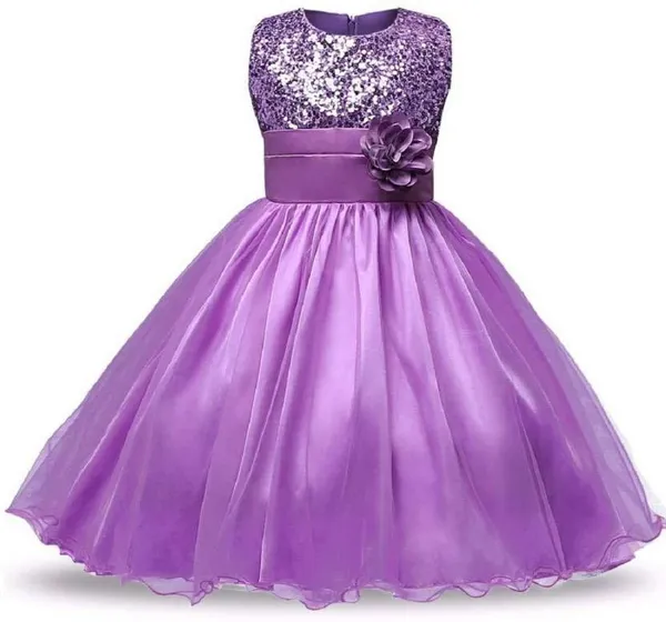 Purple_Satin_Cotton_Blend_Premium_Gown_Dress_For_Girls