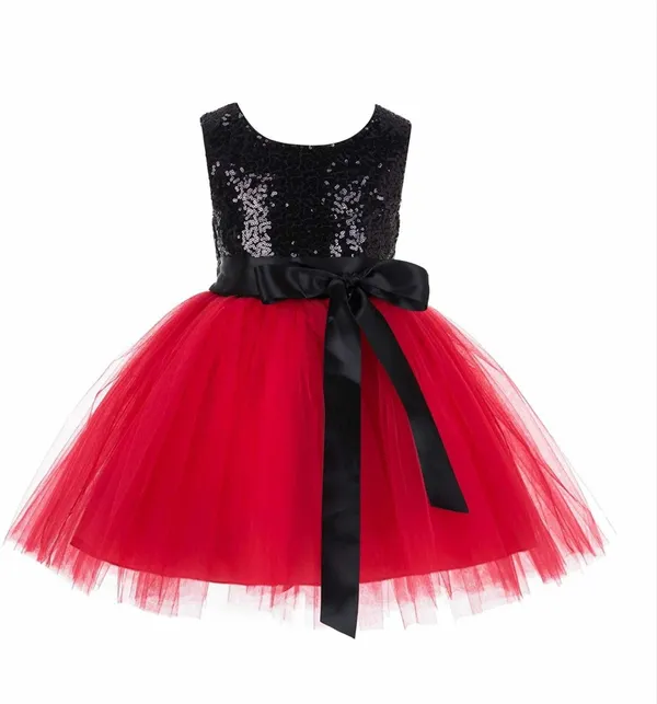 Red_Satin_Premium_A-_Line_Dress_For_Girls