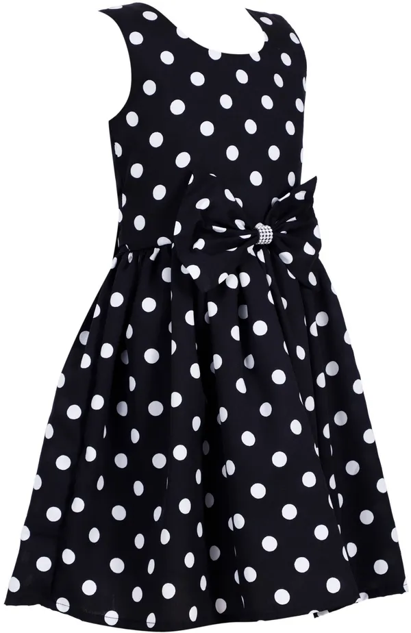 Black_Crepe_Premium_Fit_And_Flare_Dress_For_Girls