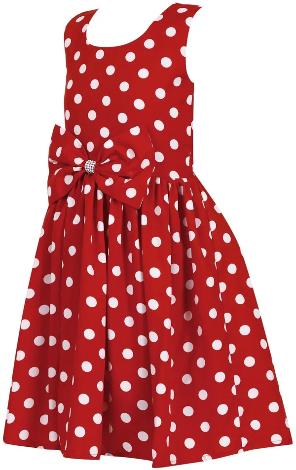 Red_Crepe_Premium_Fit_And_Flare_Dress_For_Girls