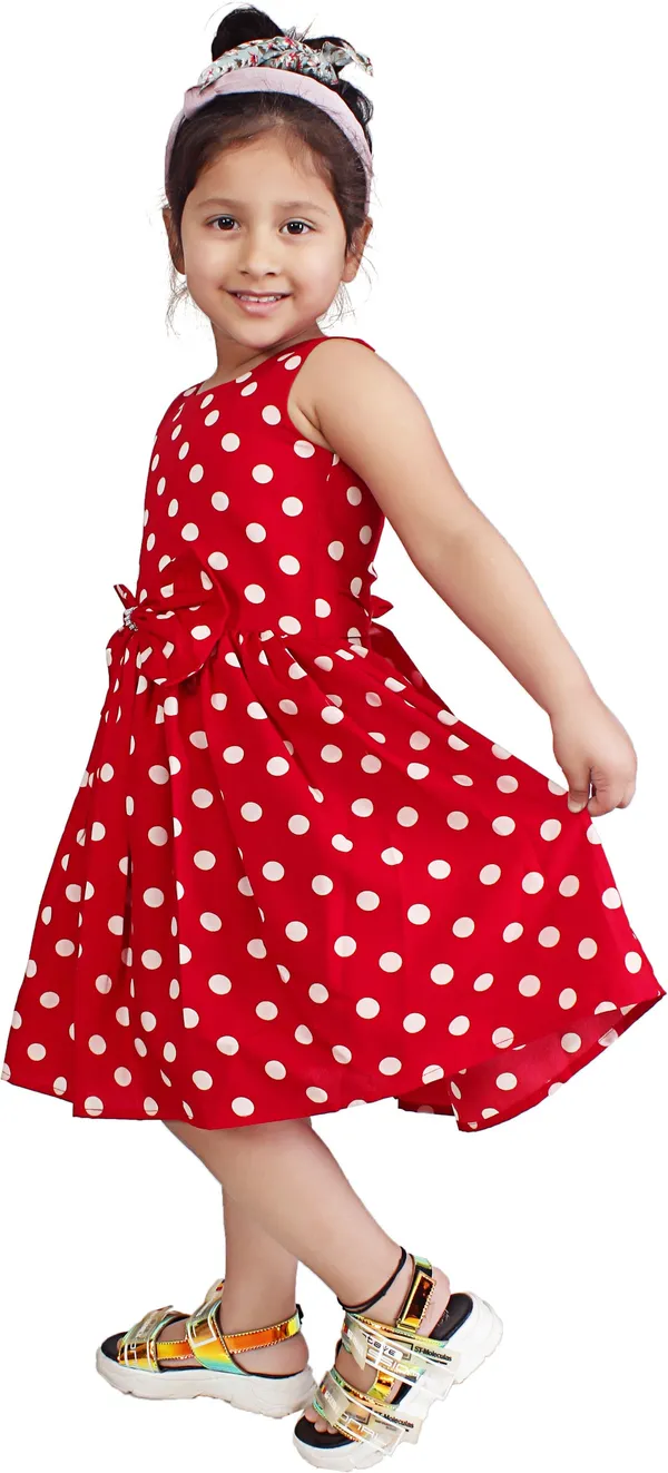 Red_Crepe_Premium_Fit_And_Flare_Dress_For_Girls