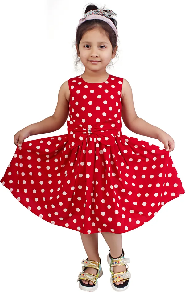 Red_Crepe_Premium_Fit_And_Flare_Dress_For_Girls
