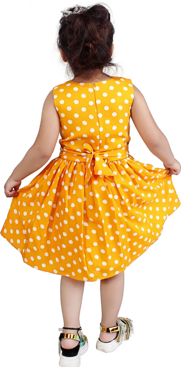 Yellow_Crepe_Premium_Fit_And_Flare_Dress_For_Girls